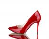 Женские красные туфли лодочки Lewski 0028 фото 5