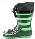 Дитячі резинові чобітки American club 336/335/18 (зелений) фото 4
