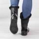 Жіночі гумові чоботи Chobotti Viva SG-06 (чорний) фото 10