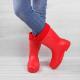 Жіночі пінкові чобітки Demar Luna С (червоні) фото 12