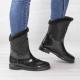 Жіночі гумові чоботи Chobotti Viva SG-06 (чорний) фото 11
