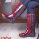Жіночі гумові чоботи DEMAR HAWAI LADY AD (Червона клітинка) фото 15