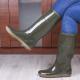 Жіночі гумові чоботи DEMAR HAWAI LADY С (оливка) фото 7