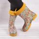 Гумові чоботи для дівчинки DEMAR Twister Lux Print HC (Кекси) фото 17