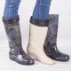 Жіночі гумові чоботи Chobotti Імідж SGP-4/01 Lux (сірий) фото 12