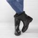 Жіночі гумові чоботи Chobotti Viva SG-06 (чорний) фото 12