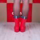 Дитячі EVA (пінка) чобітки DEMAR DINO B (червоні) фото 31