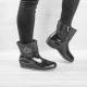Жіночі короткі гумові чобітки Dago Style G3 (черный) фото 15