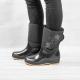 Жіночі гумові чобітки Dago Style G4 (чорний) фото 13