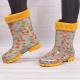 Гумові чоботи для дівчинки DEMAR Twister Lux Print HC (Кекси) фото 18