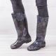 Жіночі гумові чоботи Chobotti Імідж SGP-4/01 (сірий) фото 8