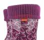 Гумові чобітки для дівчинки DEMAR Twister Lux Print O (Аметист) фото 10
