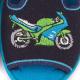 Дитячі текстильні босоніжки Befado Snake 217p095 (зелений мотоцикл) фото 8