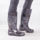 Жіночі гумові чоботи Chobotti Імідж SGP-4/01 (сірий) фото 9