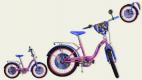 Велосипед Kronos Toys 2-х колесный Холодное сердце 182024 Розовый (tsi_47059) фото 2