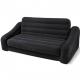 Надувной диван Intex 68566 раскладной 193 х 231 х 71 см Черный (int68566) фото 2