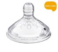 Соска антиколікова, швидкий потік 2 шт. Babyono Natural Nursing 1454 фото