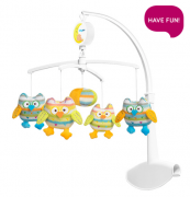 Музыкальная карусель Сова Овлетта Babyono 1371 фото