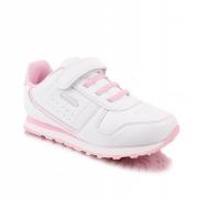 Дитячі кросівки American club 120/22 (білий/рожевий) фото